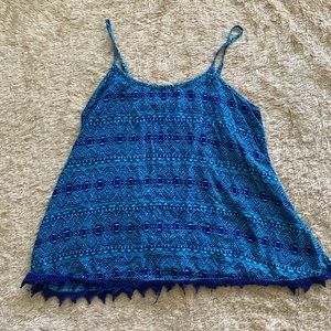 Tribal spaghetti strap!